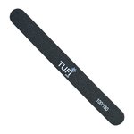 Пилочка TUFI profi PREMIUM прямая черная 100/180, 17,8 см 1 шт (0122188)
