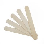 Wooden spatula TUFI profi  PREMIUM  Soft Touch for depilation 15 cm 50 pcs (0103123)