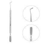 Pedicure tool Staleks Pro PODO 20 TYPE 1 (curette+rounded pusher)