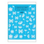 Slider design Crystaloff Nail Design 485 flowers