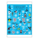 Слайдер дизайн Crystaloff Nail Design 490 новогодний