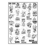Slider design NEW MAX SB-309 New Year