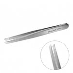 Пинцет для бровей Staleks Pro EXPERT 10 TYPE 3 (широкие скошенные кромки)