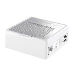Tabletop dust collector for manicure TERI 800 M white (silver mesh)
