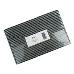 Пилочка TUFI profi PREMIUM прямая черная 180/240 грит 17,8 см 25 шт (0122190)