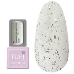 Топ TUFI profi PREMIUM Diamond Potal Matte Top матовый c поталью и шиммером серебро 8 мл (0125771)