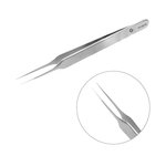 Professional eyelash tweezers Staleks Pro EXPERT 40 TYPE 10 (straight)