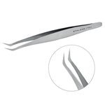 Пинцет профессиональный для ресниц Staleks Pro Expert 40 Type 13 (изогнут под углом 40')