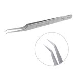 Пинцет профессиональный для ресниц Staleks Pro EXPERT 41 TYPE 8 (mini L)