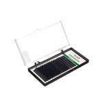 Eyelashes KODI Butterfly Green  D 0.07 (16 lines: 9-2;10-4;11-4;12-4;13-1; 14-1)