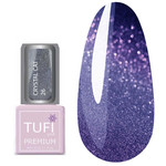 Гель-лак TUFI profi PREMIUM Crystal Cat 26 голубой голографик 8 мл (0173919)