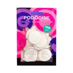 Сменные белые файлы для педикюрного диска PODODISC STALEKS PRO L 100 грит (50 шт) (PDF-25-100w) (PDFS-20-180w)