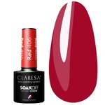 Claresa RED 406 красный гибридный лак 5 г