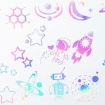Фольга для ногтей прозрачная 100см Nr 6
