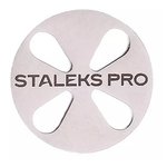 Диск педикюрный удлиненный PODODISC STALEKS PRO L в комплекте с изменяемым файлом 180 грит 5 шт 25 мм
