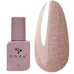 Base DNKa Cover №012 reflective pale brown with silver shimmer, 12 ml