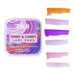 Set of rollers ZOLA Shiny & Candy Lami Pads for laminating 6 pairs