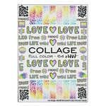 Слайдер дизайн Crystaloff Collage full color 64 яркие надписи