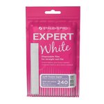 Набор белых сменных насадок для прямой пилки (на мягкой основе) EXPERT 20 зернистость 240 (30 шт.)