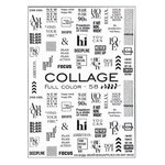 Слайдер дизайн Crystaloff Collage full color 58 надписи