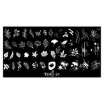 Пластина для стемпинга TUFI profi  PREMIUM  21