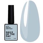 Гель-лак NAILSOFTHEDAY Let's special grey blue, 10 ml