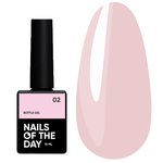 Гель NAILSOFTHEDAY Bottle gel 02 розовый, 10 мл