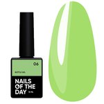 Гель NAILSOFTHEDAY Bottle gel 06 зеленый, 10 мл