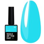 Топ NAILSOFTHEDAY Neon top 04 голубой, 10 ml