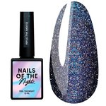 База NAILSOFTHENIGHT Reflective base 02 синие и лазурные блестки, 10 ml