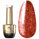 Гель-лак MAKEAR Diamond S39 красный с блестками 8 мл