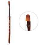 Кисть для геля MAKEAR овал 9 мм