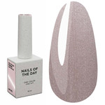 Gel polish NAILSOFTHEDAY Korean cat eye 03 translucent beige pink 10 ml