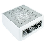 Dust collector for manicure TUFI profi PREMIUM ND900PR desktop with filter and metal grid white 95 W