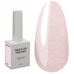 База для ногтей NAILSOFTHEDAY Cover NEW Formula 26 нежный розовый с серебряным шиммером 10 мл
