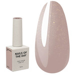 База для ногтей NAILSOFTHEDAY Cover NEW Formula 30 натурально-нюдовый с золотыми шиммером 10 мл