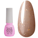 База Toki-Toki Glaze Base GL01 бежевый с золотой поталью 5 мл