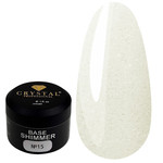 База для ногтей Crystal Base Shimmer №15 айвори с шиммером 15 мл