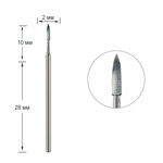 Manicure cutter TUFI profi Safe FA4C square carbide