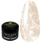 Gel for extension Crystal Builder Gel Pearl №4 beige pearlescent 15 ml