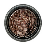 Бульонки MANY BEAUTY для украшения ногтей розовое золото 3 г