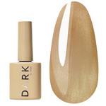 Gel polish DARK Cat Eye 14 beige-gold 6 ml