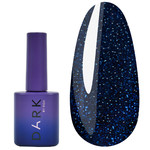Гель-лак DARK 173 кобальтовый с блестками 10 мл