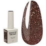 Гель-лак NAILSOFTHEDAY Gel Polish 047 Whiskey коричневый светоотражающий 10 мл