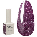 Гель-лак NAILSOFTHEDAY Gel Polish 355 Euphoria сливово-фиолетовый светоотражающий 10 мл