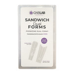 Верхние формы GNBLab Sandwich Dual Forms Coffin Shape 240 шт. W555