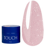 Гель для наращивания TOUCH Builder gel Shine mix 02 розовый с блестками 15 мл