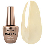 Гель-лак MAKEAR Pastel Princess 405 желтый с шиммером 8 мл