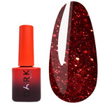 Гель-лак DARK New collection 111 красный с блестками 6 мл