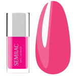 Classic nail polish Semilac Nail Lacquer 119 Neon Pink 9 ml